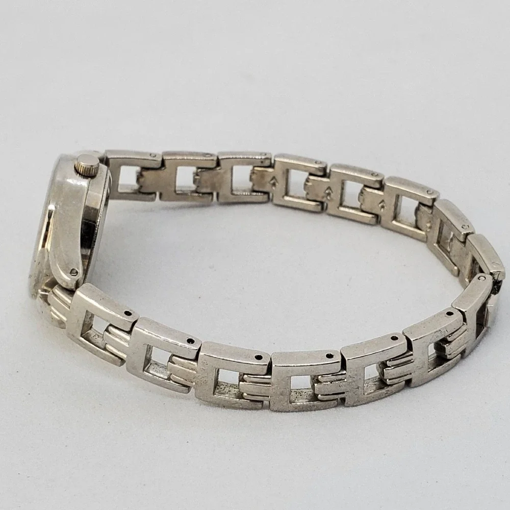 Easy‎ Read Women's Watch 24MM Gray Dial Gray Bracelet Band 7